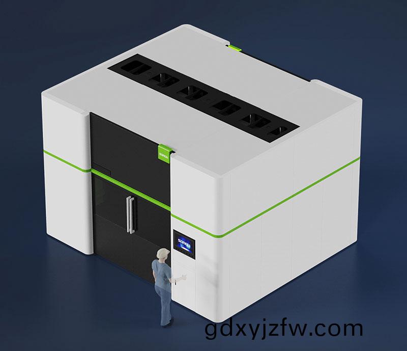 三(san)維機器人激(ji)光(guang)切割機(ji),三維激光切割機,3D激(ji)光(guang)切(qie)割機(ji),全封(feng)閉(bi)式安(an)全防護欄(lan)